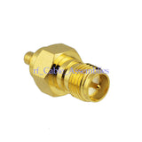 MMCX Male to RP-SMA Female straight RF COAXIAL adapter connector