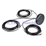 Brand New Round GPS/Wifi/GSM Antenna with SMA Plug connector cable 5M RG174