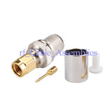 SMA male connector crimp for RG8 RG165 RG213 LMR400 Cable