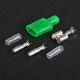 10sets Bullet Connectors 1 zu 2 Kabel Splitter Weiblich + Männlich mit Isolierte Abdeckung 