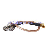 Superbat RP TNC female jack to SSMB female RA pigtail coaxial cable RG316 for Wireless