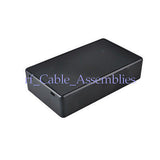 20xPlastic Electronic Project Box Enclosure Instrument case DIY 85*50*21mm Black