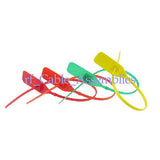 20x colorized High quality Plastic pull tight security seal for containers 6*380