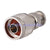 N male plug to BNC male plug straight RF coaxial adapter connector