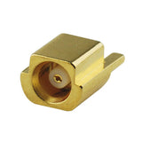 Superbat MCX End Launch female Edge PCB Mount female RF coaxial connector Gold-plated