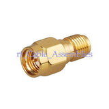 RF CONNECTOR adapter SMA Plug to SMA Jack female straight Adapter