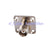 TNC 4 Hole Panel Mount female with solder cup wide flange