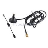 Antenna 433Mhz,3dbi SMA Plug straight with Magnetic base with 1.5m