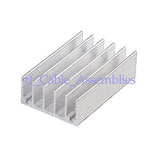 2PCS 65x41x19mm High Quality Aluminum Heat Sink Computer, CPU HeatSink Radiation