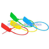 10x colorized High quality Plastic pull tight security seal for containers 310mm