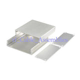 New 100*97*40MM(L*W*H) Aluminum Box Enclousure Case Project electronic DIY Silve