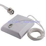 15dBi GSM /3G/UMTS BNC male plug panel antenna with extension cable 5m hot new