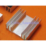 High Quality Aluminum Heat Sink Cooling DIY 30x30x10mm for Computer,Chips,Router