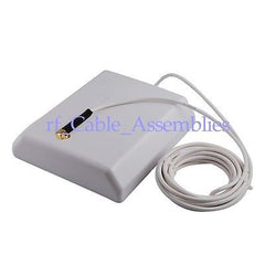 15dBi GSM/3G/UMTS panel antenna with extension 5 meters cable with MMCX plug RA