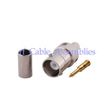 RP-BNC Crimp female connector for RG58 cable