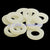 200pcs Plastic Nylon spacer Flat washers metric 5*8mm High quality 1mm THICK