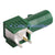 Superbat Fakra Plug PCB mount Right angle connecntor Green /6002 Car TV1