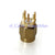 RP SMA End Launch male vertical PCB Mount 1.6mm, 0.062” RF connector