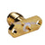 SMA 2 hole panel mount Flange female with solder Post terminal RF connector