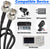 Superbat 3G/6G/12G SDI Cable 4K BNC Cable (Belden 4855R) 30cm, Supports 4K/8K/3G-SDI/HD-SDI Camera, SDI Video Cable Precision Video Cable