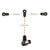 Superbat FM Antenna Dipole Antenna Indoor 75 Ohm with F Type Male Connector for Yamaha JVC Sony Bose Natural Sound Stereo Receiver