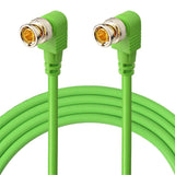 Superbat BNC Cable 3G/HD SDI Cable 3ft/1M 75 Ohm BNC to BNC Extension Coaxial Cable for Cameras SDI Converter Video Equipment，Supports HD-SDI/3G-SDI/4K/8K Monitor Green 1Pcs