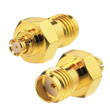 SMP Jack Female Adapter to SMA Straight Jack Female 50Ω RF Coax Adapter Connector