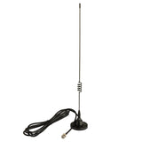 Handheld Ham Radio Scanner Antenna BNC Male 136-174MHZ 400-470MHZ Dual Band Magnetic Base Antenna for Uniden BC75XLT BC125AT