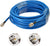 High-Quality BNC Male Connectors with Heat Shrink Tubing for Strain Relief and Durability