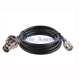 Superbat 15 FT RF pigtail cable RP-TNC plug to RP-TNC Jack KSR195 5M