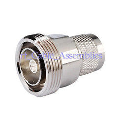 N- L29 7/16 DIN adapter N Plug male to 7/16 DIN Jack RF coax adapter connector
