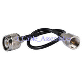 Superbat TNC Plug male to FME Plug male RF pigtail Cable RG174