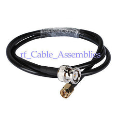 Superbat BNC Plug to SMA Plug pigtail Cable RG58 50CM