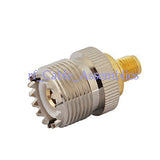 2pcs SMA-F to SO239 adapter for PX-777 PX-888 KG-UVD1P TG-UV2 FD-150A