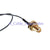 Superbat SMA jack female nut bulkhead O-ring to IPX U.FL 1.13 cable pigtail for Wlan Mini