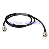 Superbat UHF PL259 Male plug to PL-259 Male Pigtail Coax Cable RG58 50cm Wireless Antenna