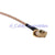 Superbat RP SMA male right angle to MMCX plug male RA Coxial Cable pigtail cable RG316