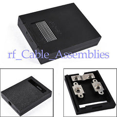 10pcs PV Solar Junction Box for 2-10W module 2 rails,50*40*10mm screws inlcuded