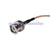 Superbat BNC male plug to SMB male straight crimp RG316 cable jumper pigtail 15cm