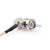 Superbat BNC-Stecker rechtwinklig zum MMCX-Stecker 90 Grad Zopf Koaxialkabel RG316 für WLAN MIMO 