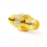 10x RP-SMA female ( male pin center ) to RP SMA jack female connector adapter