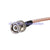 Superbat 3 ft BNC male plug to BNC plug RF coaxial pigtail cable RG142 1M Length