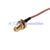 Superbat RP-SMA Jack Female panel to MCX plug male right angle pigtail cable RG316 for wi