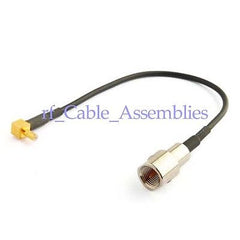 Superbat FME plug to SSMB Jack right angle RFpigtail cable RG174