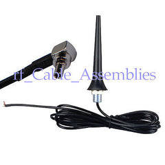 3G Antenna 2.5dbi CRC9 Plug RA Screw(Hole/Roof) RG174 3M for Huawei EI56G E1726