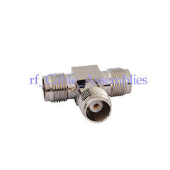 RF CONNECTOR adapter TNC Jack to Jack to Jack  T  Type