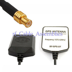 Mini-GPS Active Antenna MCX series RFconnector 2M/3M/5M