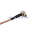 Superbat BNC plug RA to TS9 plug RA pigtail cable RG316/RG174