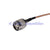 Superbat Mini-UHF male plug to RP-TNC male jack adapter Pigtail cable RG316 wireless