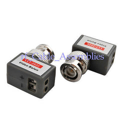 Superbat 1 Channel UTP Passive Video Balun with Surge Protection Function Security CCTV